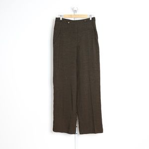 Oscar de la Renta Linen Pants